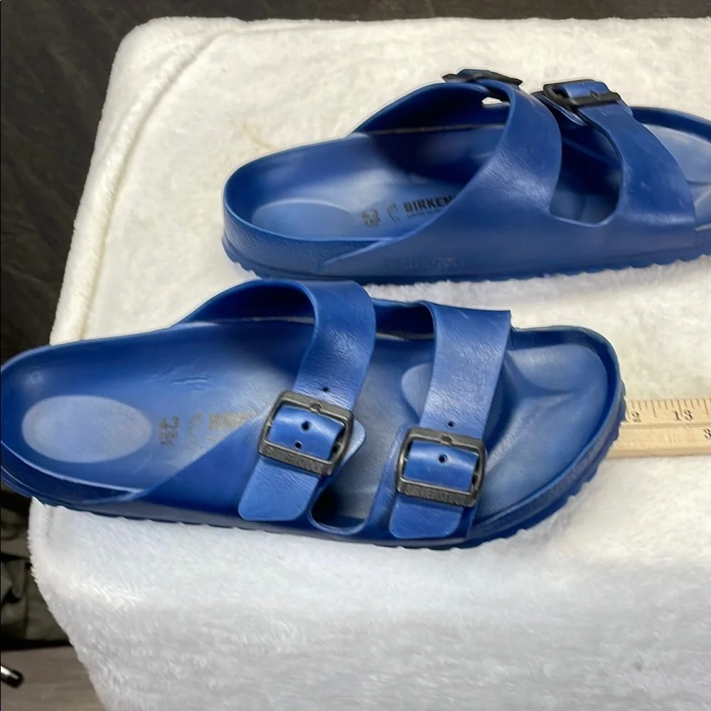 Birkenstock Blue Sandals with‎ Adjustable Straps